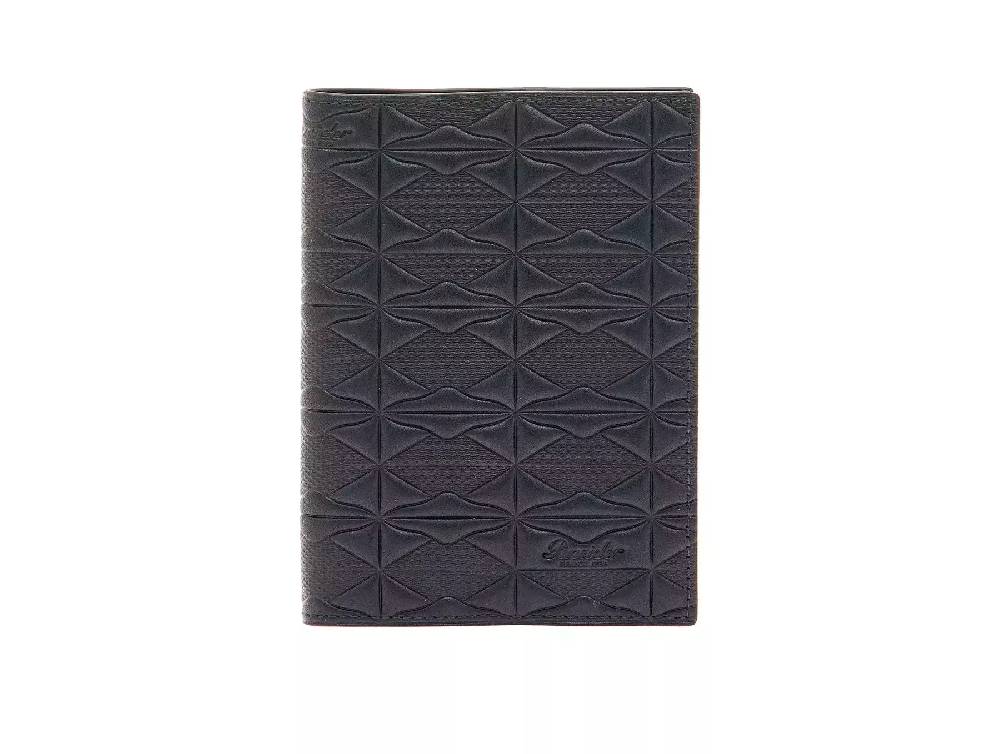 Pineider Porta Passaporto in Embossed Empress