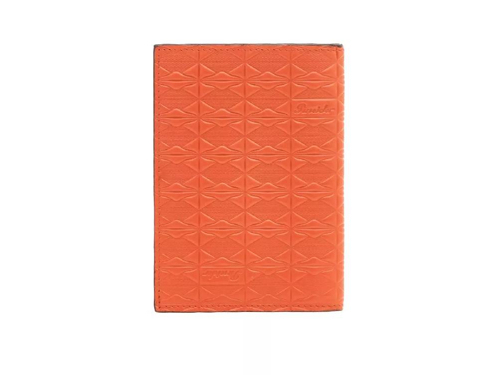 Pineider Porta Passaporto In Mini-Embossed