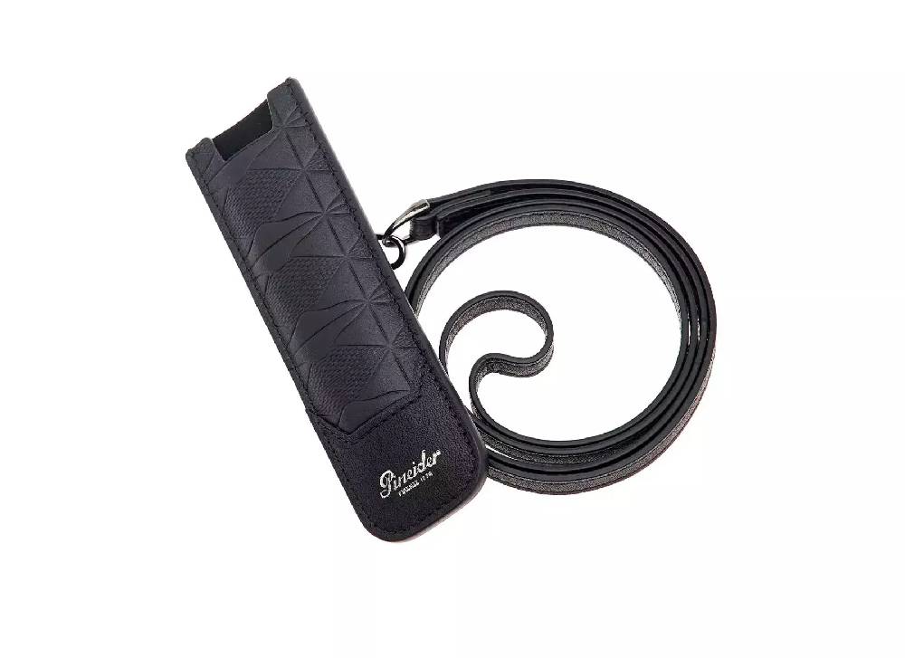 Pineider Porta Penna Singolo In Embossed Empress