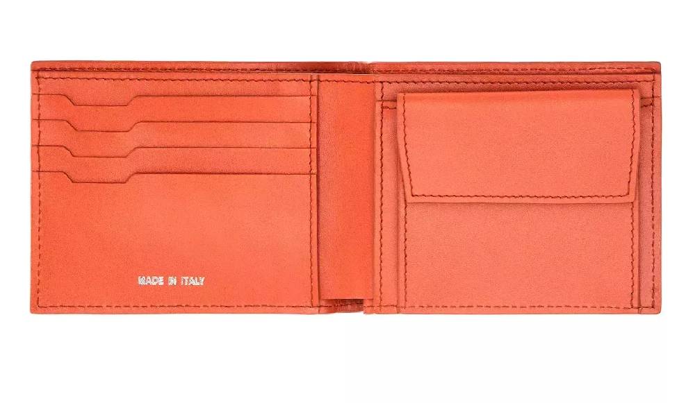 Pineider Portafoglio Con Porta Monete In Bottalato