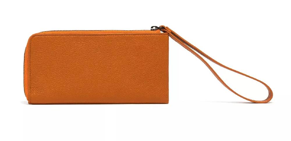 Pineider Portafoglio Con Zip In Bottalato