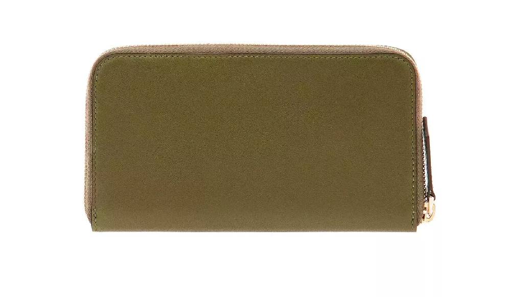 Pineider Portafoglio Con Zip In Metro Smooth