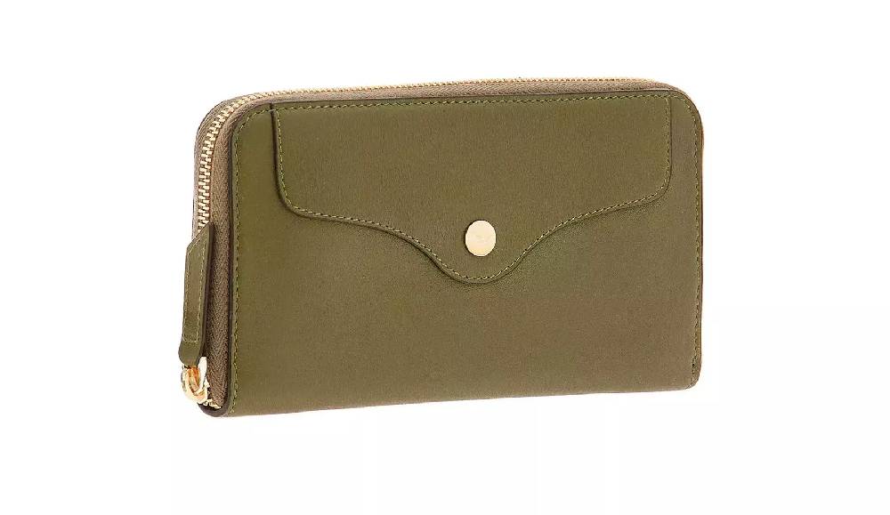 Pineider Portafoglio Con Zip In Metro Smooth