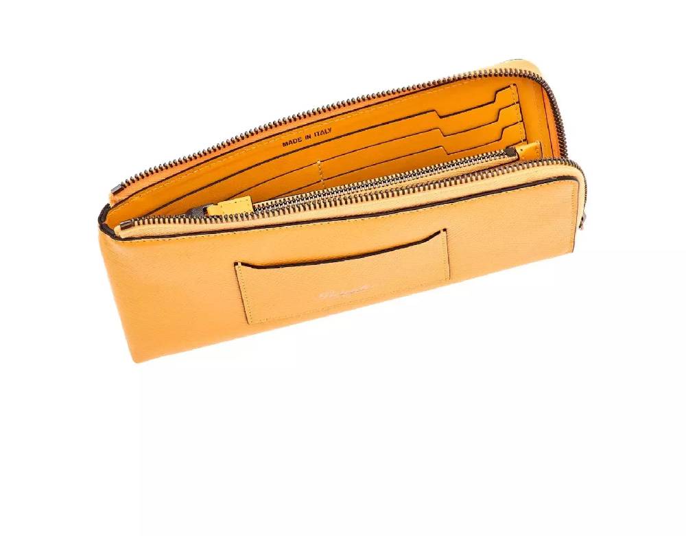 Pineider Portafoglio Con Zip In Mini Franzi