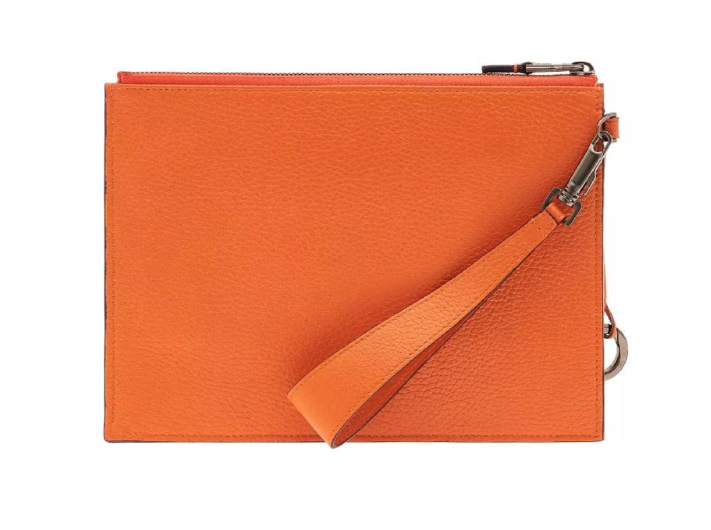 Pineider Pouch Con Passante Mano In Bottalato