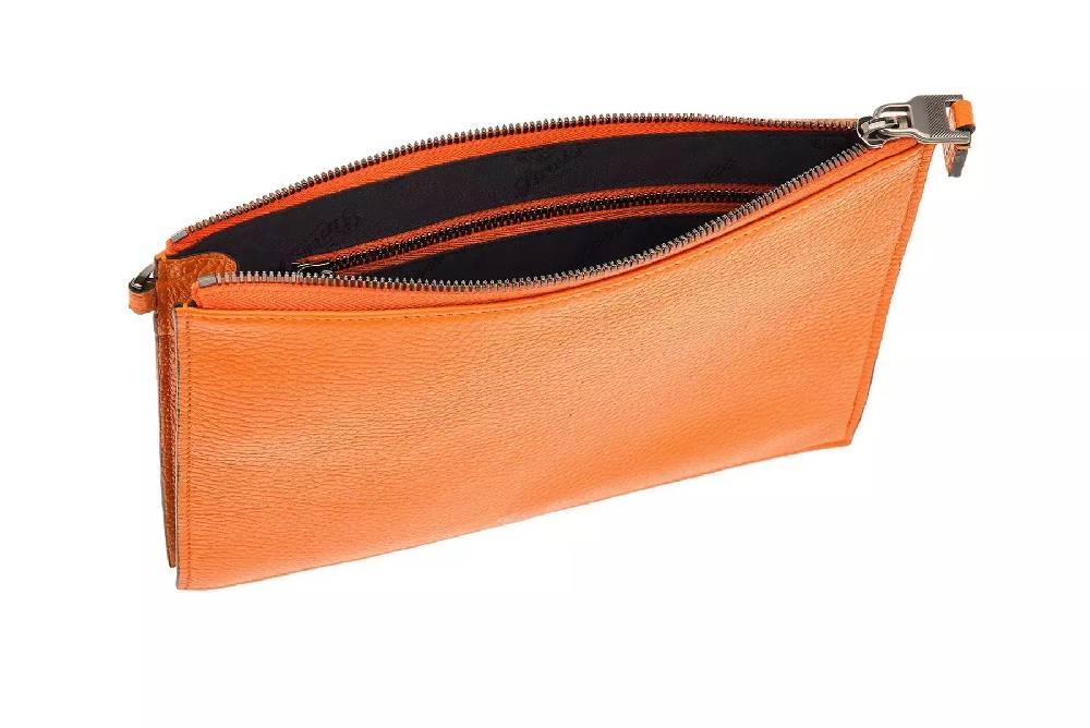 Pineider Pouch Con Passante Mano In Bottalato