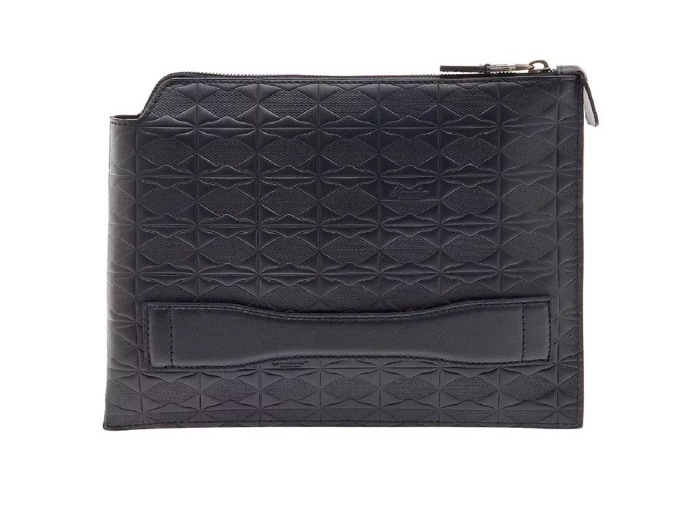 Pineider Pouch Medium In Embossed Empress