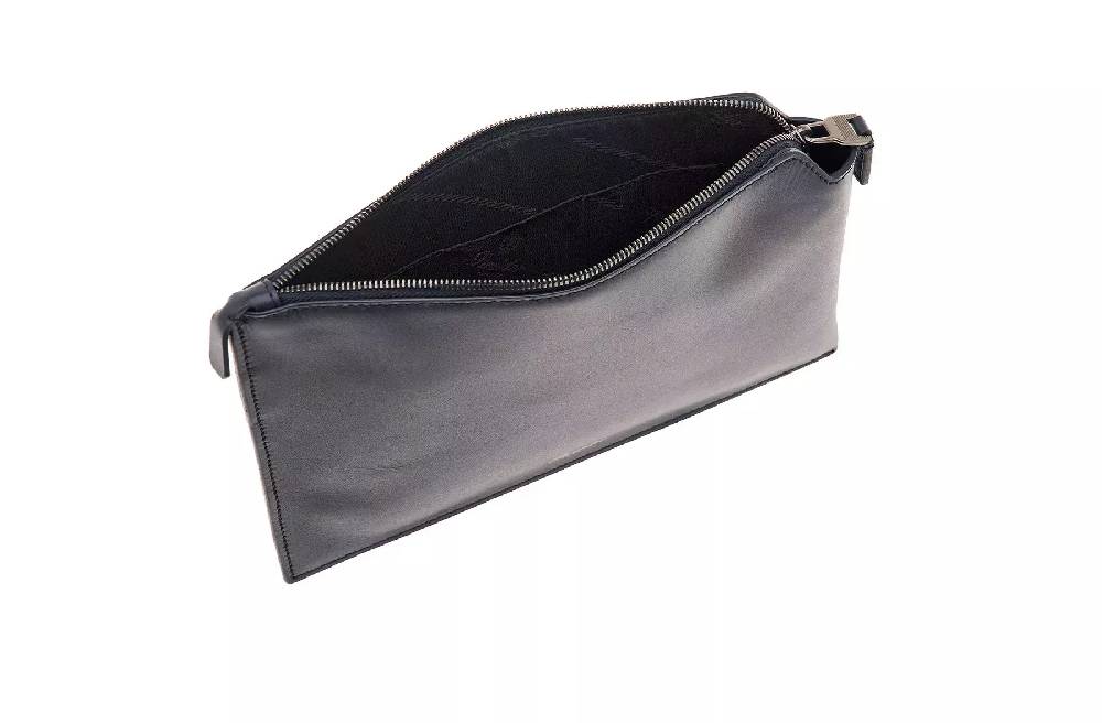Pineider Pouch Medium In Metro Smooth