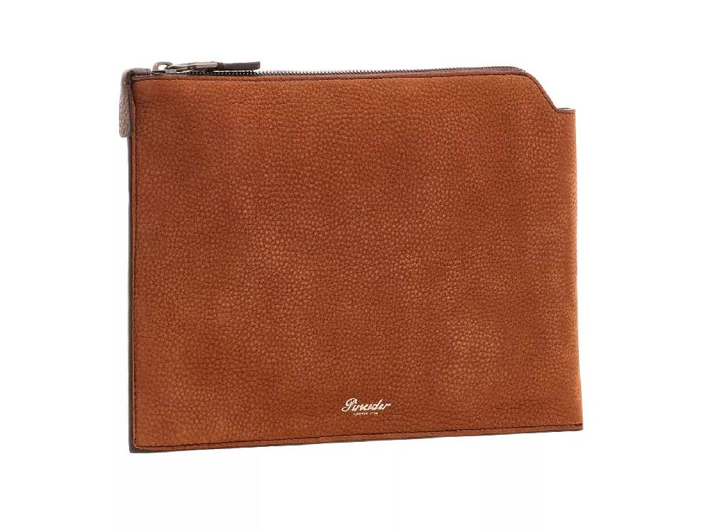 Pineider Pouch Medium In Nabuk