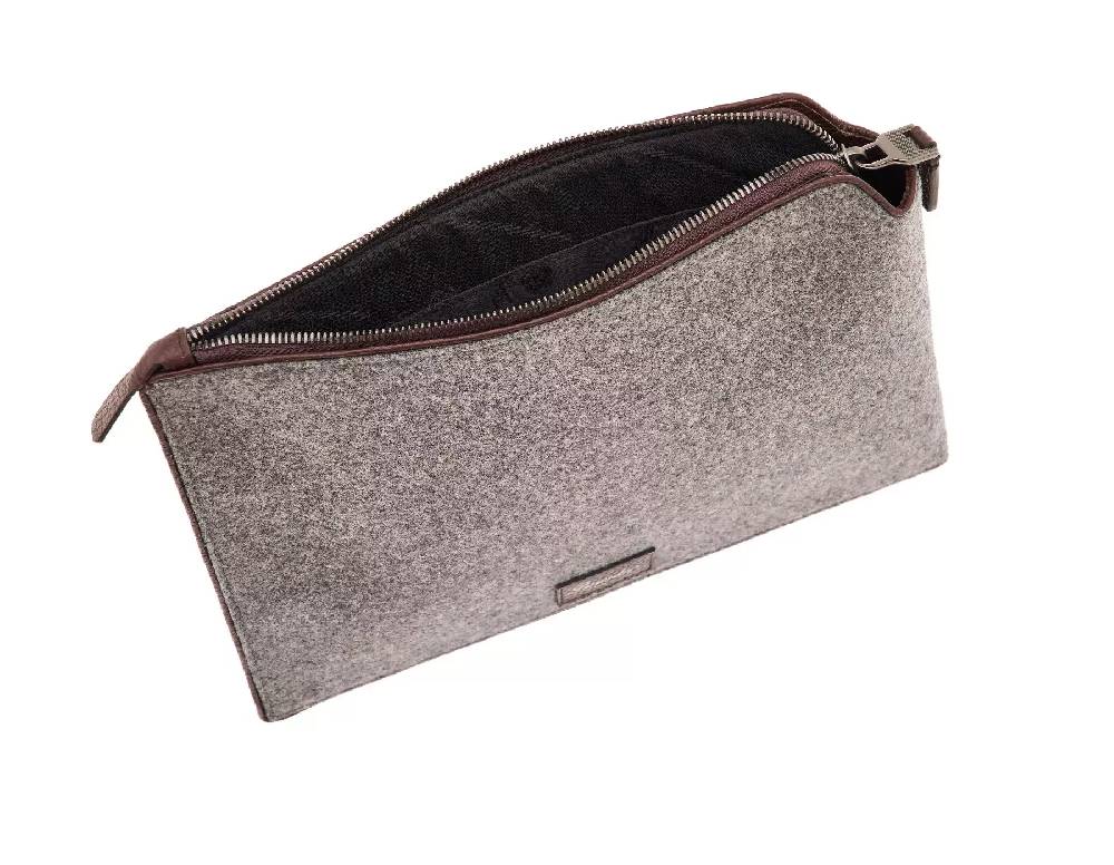 Pineider Pouch Medium In Wool