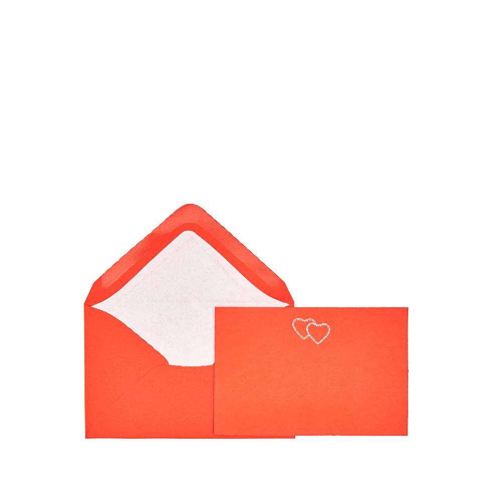 Pineider S.VALENTINO DUE CUORI ROSSO