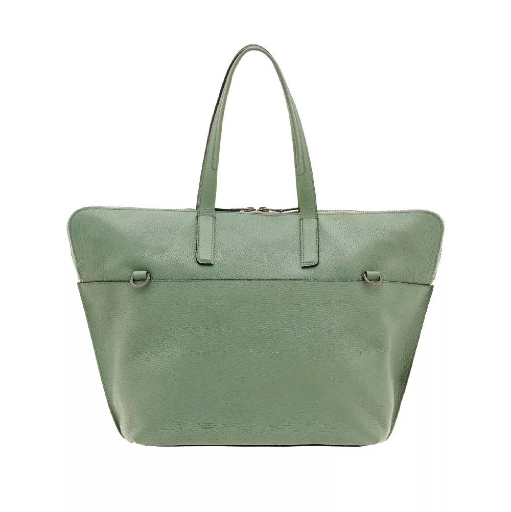Pineider Saddle Tote Bag In Bottalato