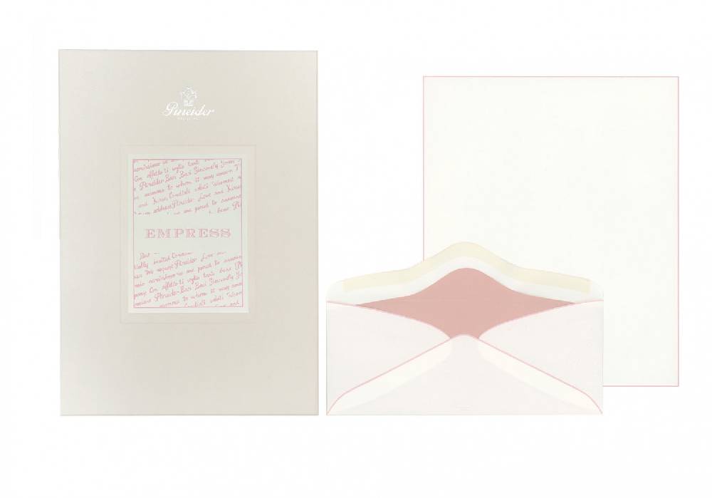 Pineider Set Carta Da Lettera Empress