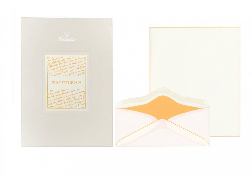 Pineider Set Carta Da Lettera Empress