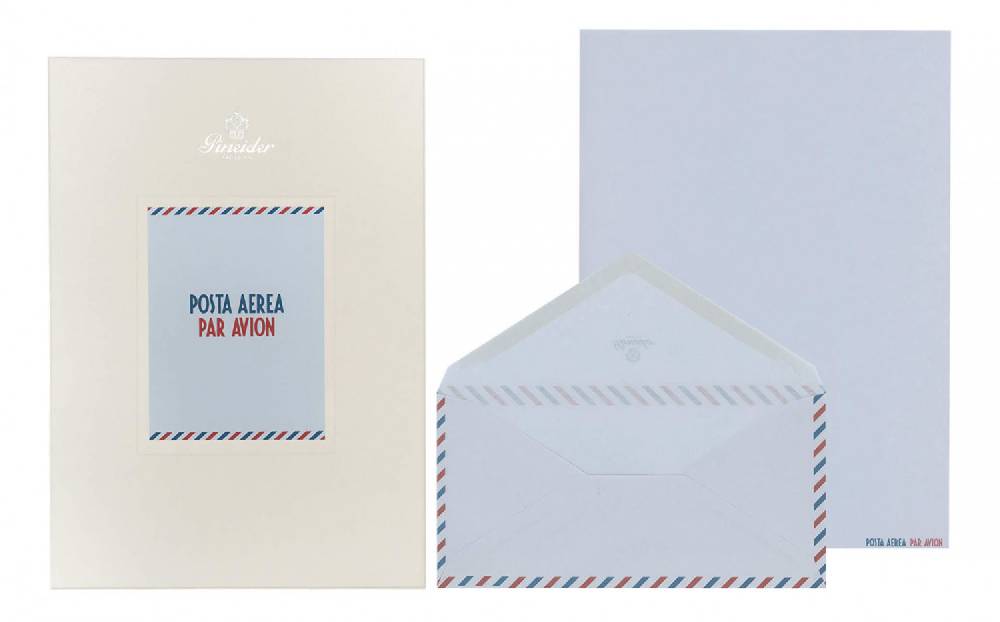 Pineider Set Carta Posta Aerea F.to A4
