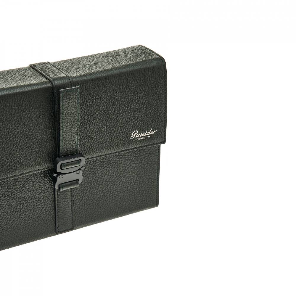 Pineider Set Carte Da Gioco In Pelle