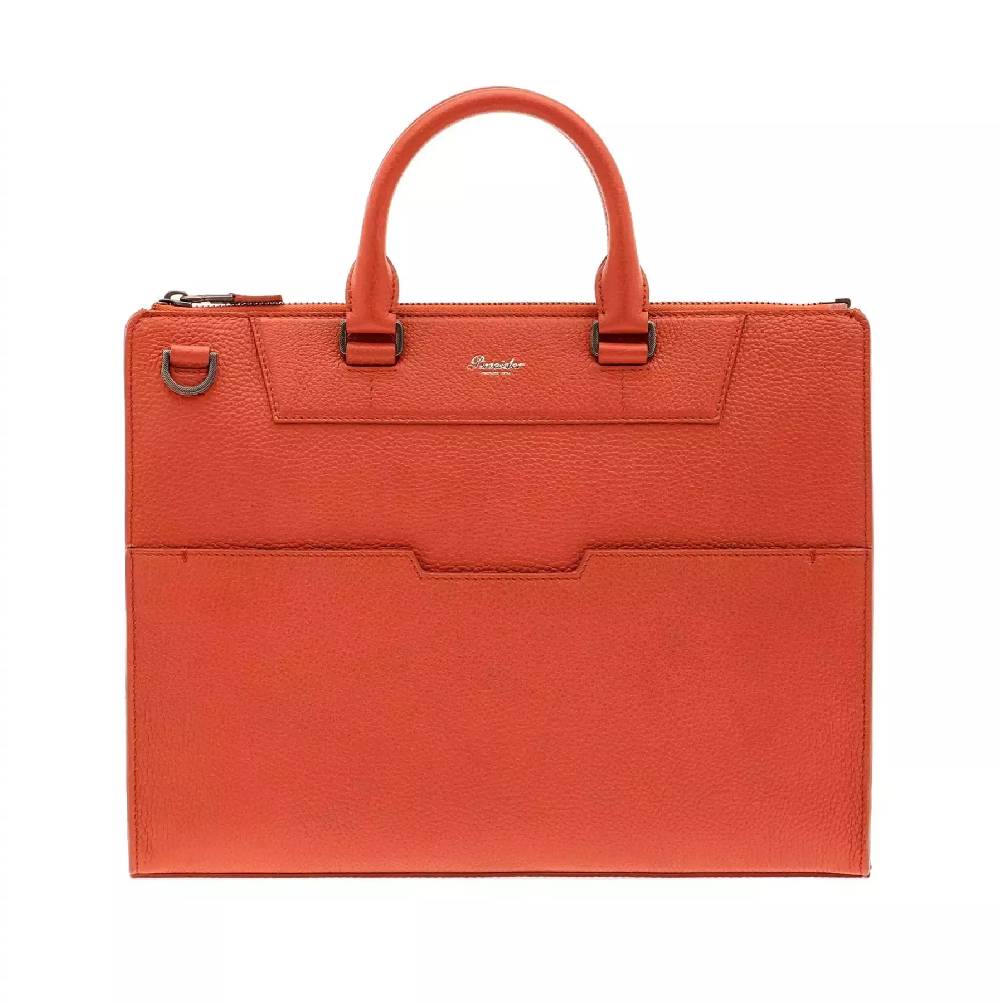 Pineider Slim Briefcase in Bottalato