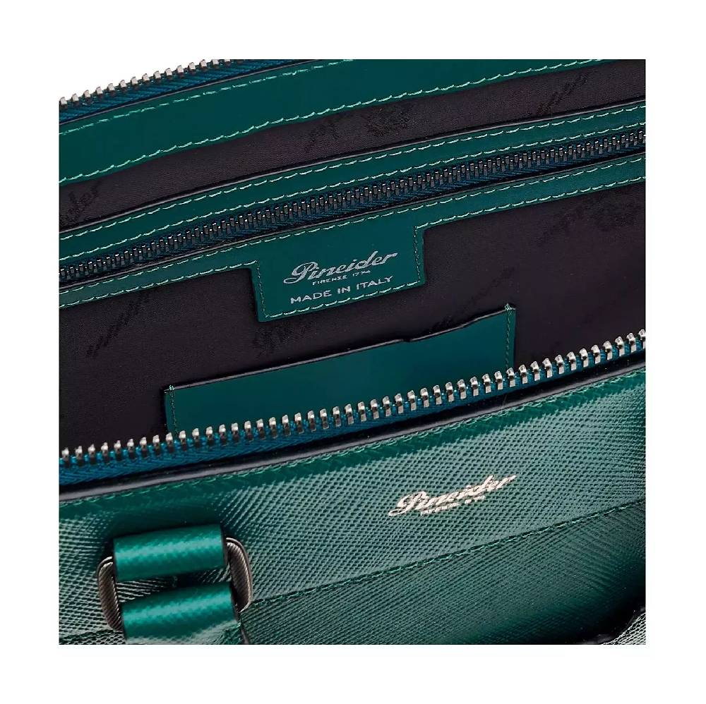 Pineider Slim Briefcase In Mini Franzi