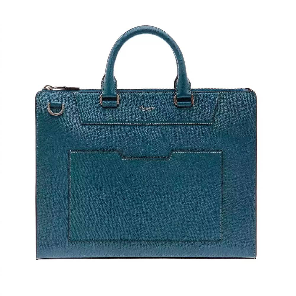 Pineider Slim Briefcase In Mini Franzi