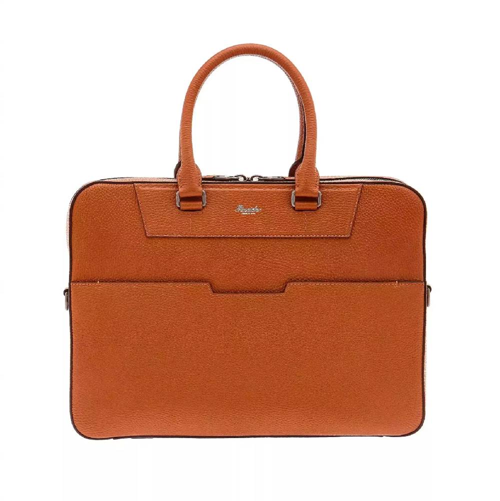 Pineider Tailored Briefcase In Bottalato