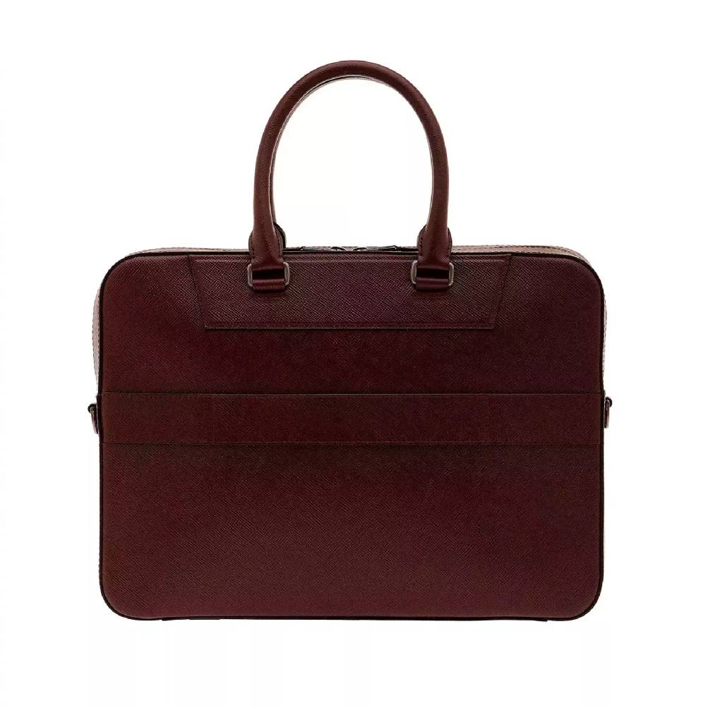 Pineider Tailored Briefcase In Mini Franzi