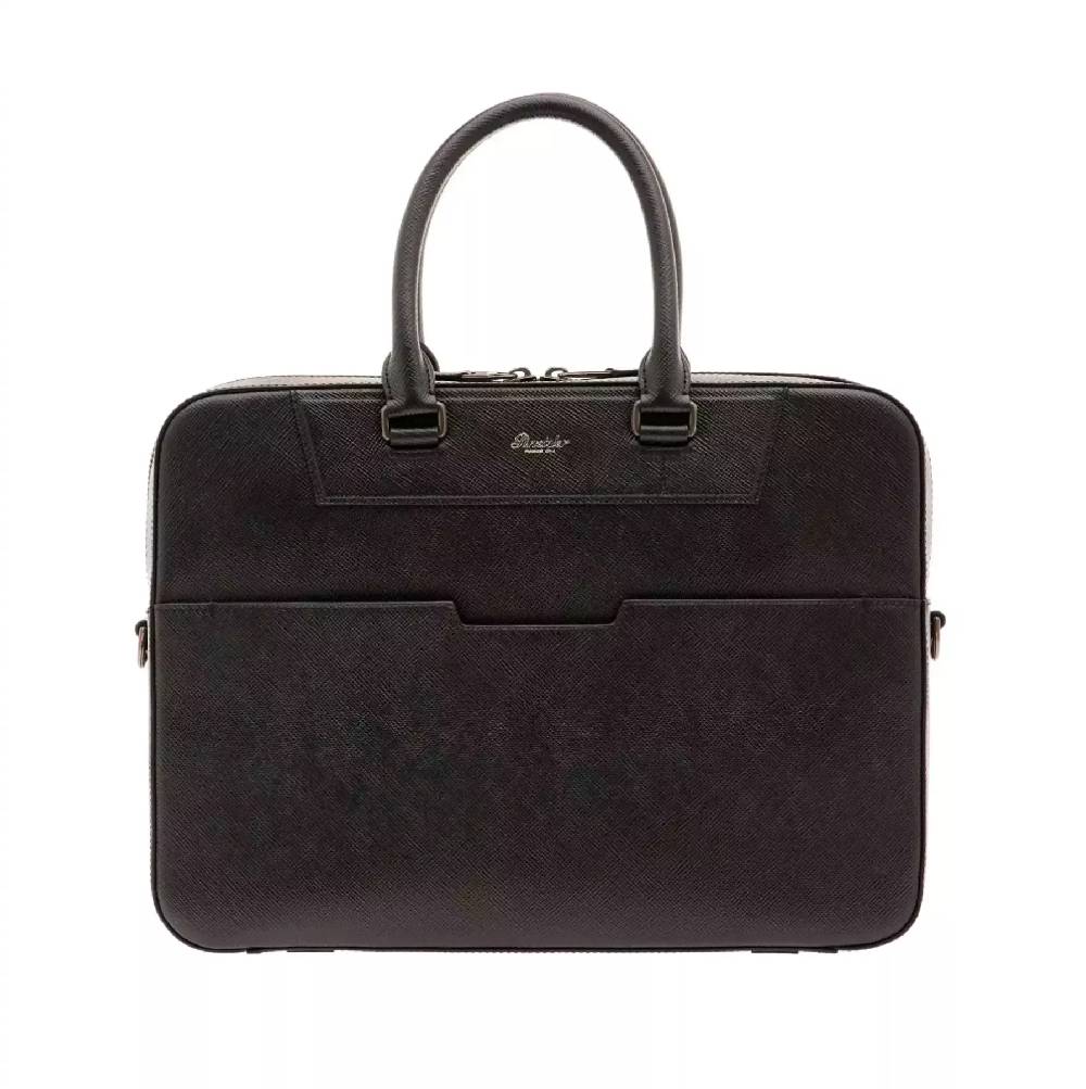 Pineider Tailored Briefcase In Mini Franzi