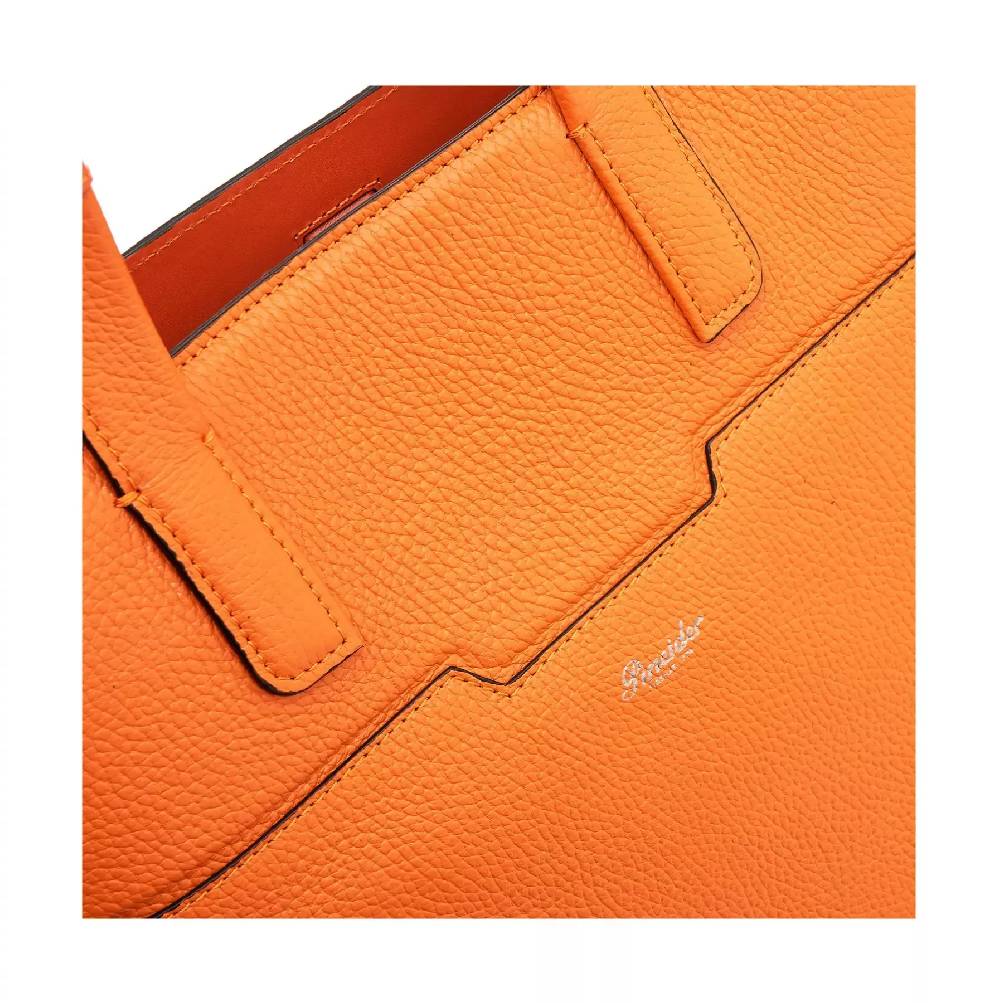 Pineider Vertical Shopping Bag Medium In Bottalato