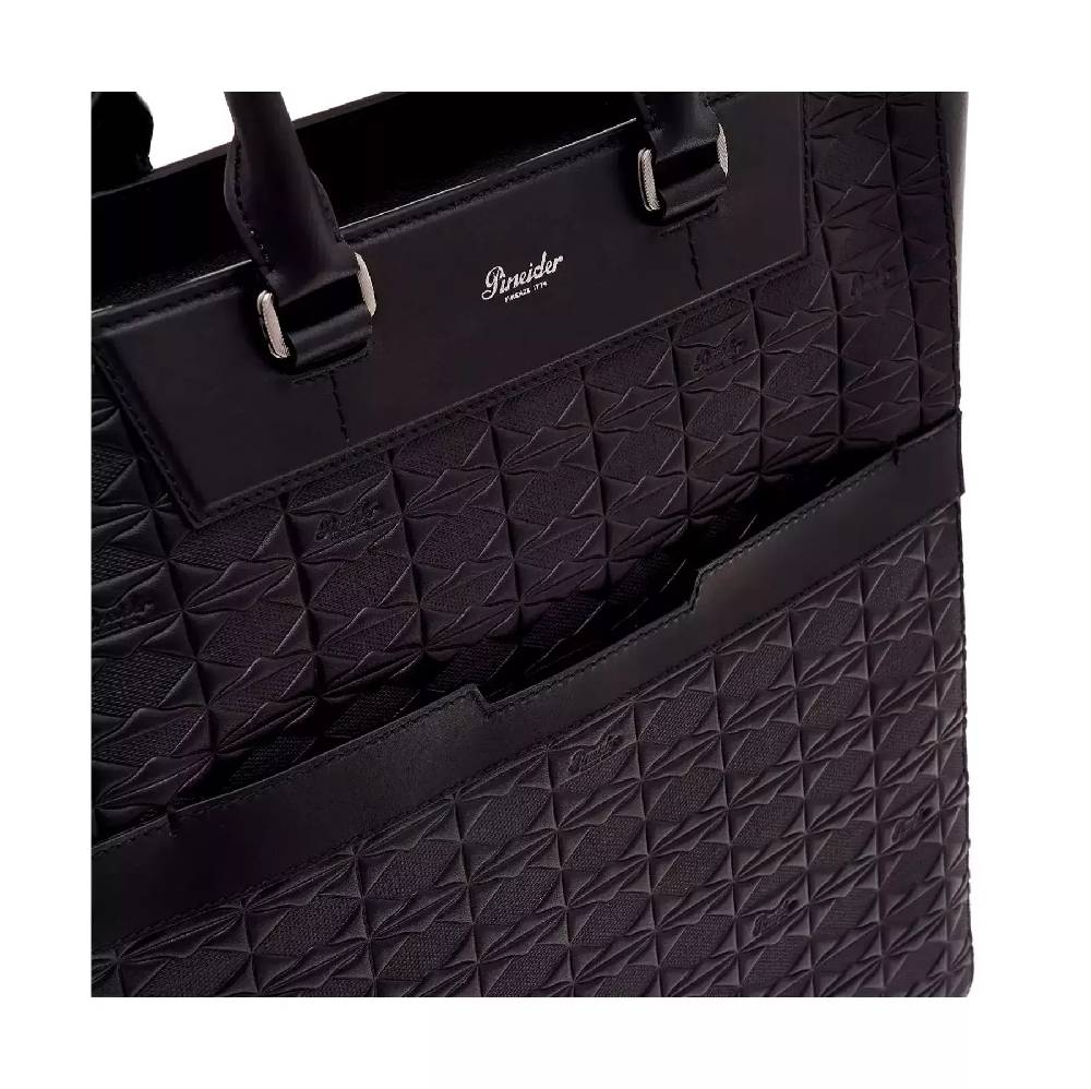 Pineider Vertical Shopping In Embossed Empress