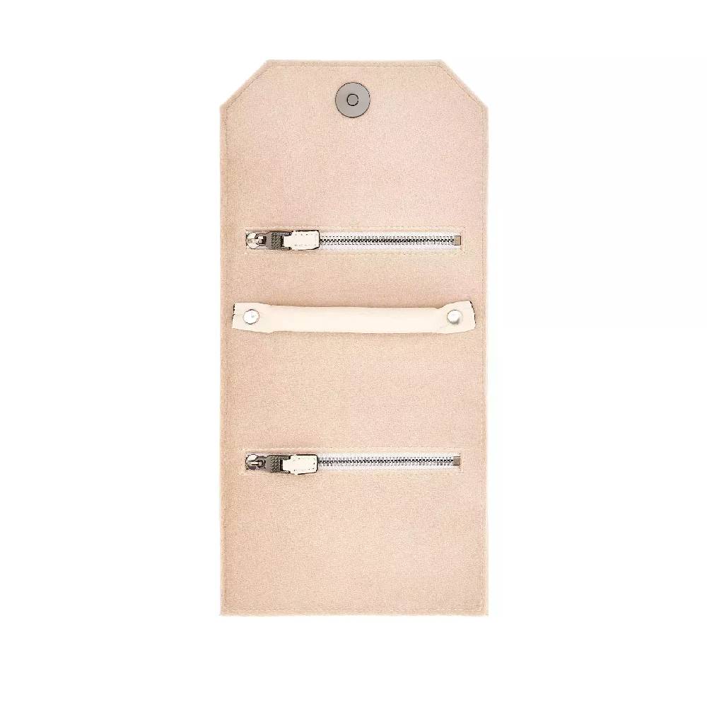 Pineider Porta Gioielli Da Viaggio Small In Bottalato