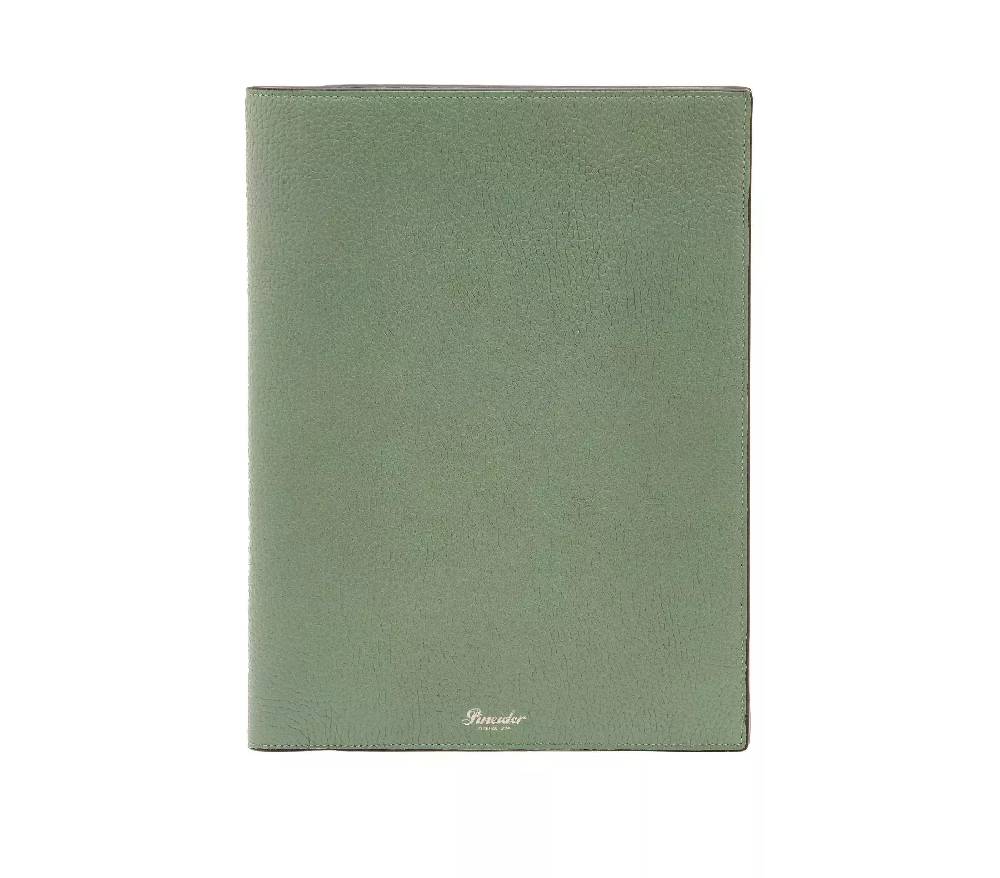 Pineider Porta Notepad con porta carte in Bottalato