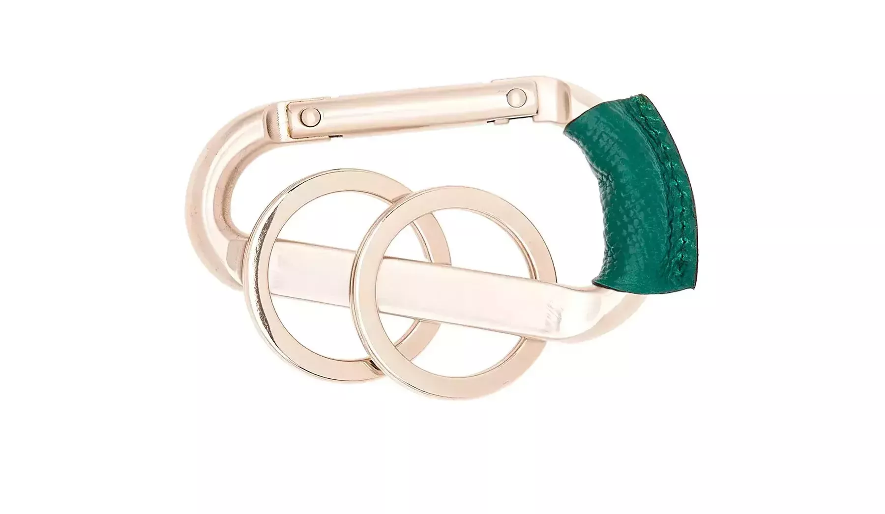 Pineider Portachiave Con Moschettone In Mini Franzi