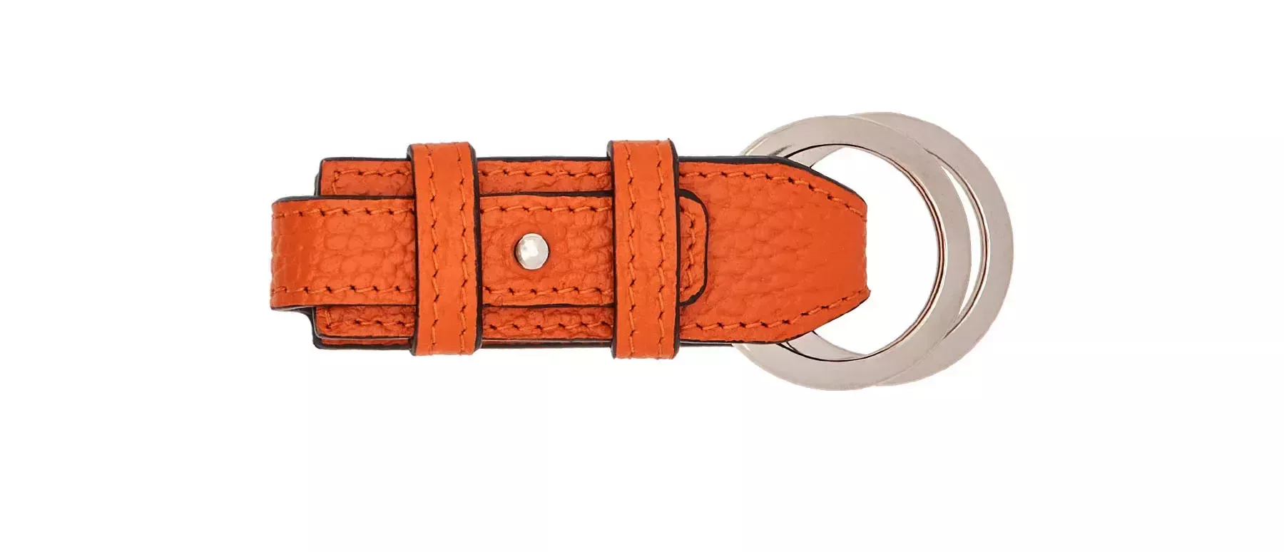 Pineider Portachiavi Con Doppio Laccio In Bottalato