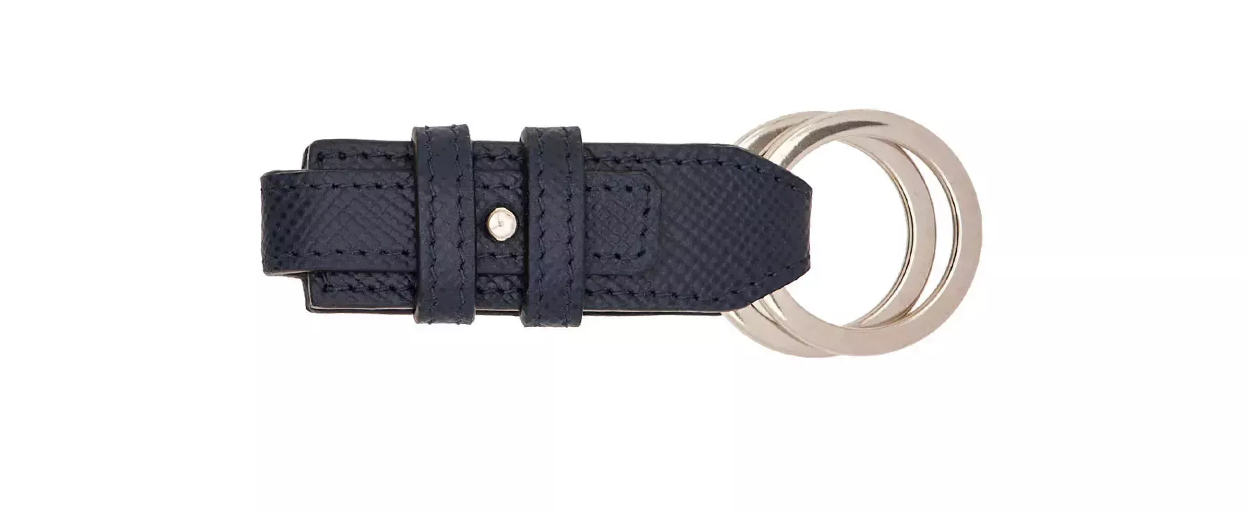 Pineider Portachiavi Con Doppio Laccio In Mini Franzi