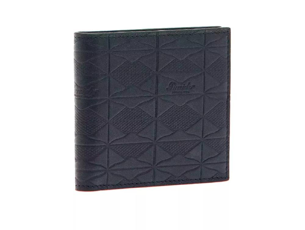Pineider Portafoglio Con 8 Porta Carte In Embossed Empress