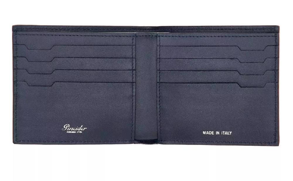 Pineider Portafoglio Con 8 Porta Carte In Embossed Empress