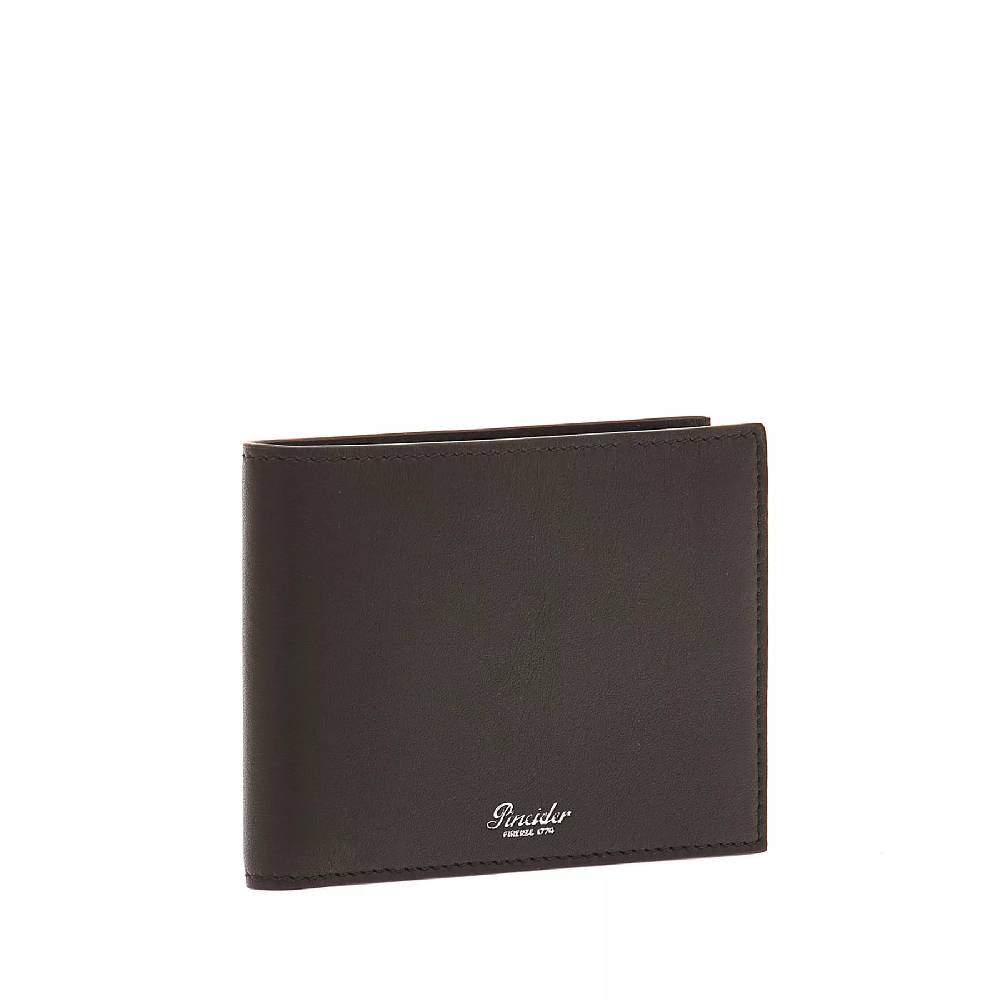 Pineider Portafoglio Con Porta Monete In Metro Smooth