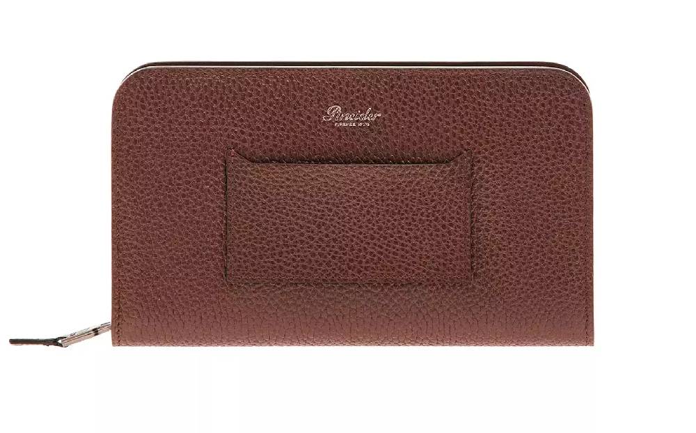 Pineider Portafoglio Internazionale Con Zip In Bottalato