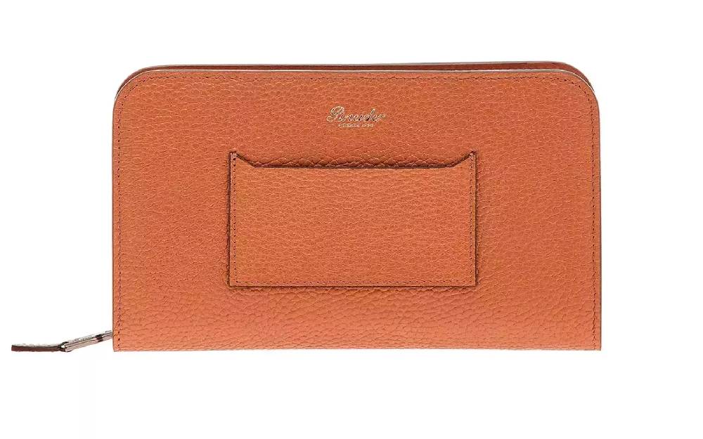 Pineider Portafoglio Internazionale con zip in Bottalato