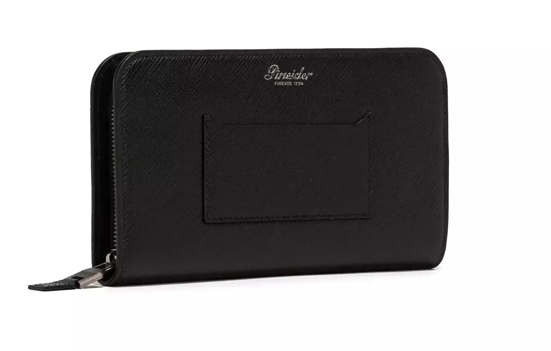 Pineider Portafoglio Internazionale Con Zip In Mini Franzi