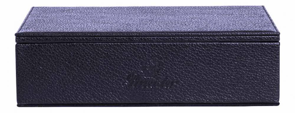 Pineider Scatola Portaoggetti In Pelle_ Dimensione Media