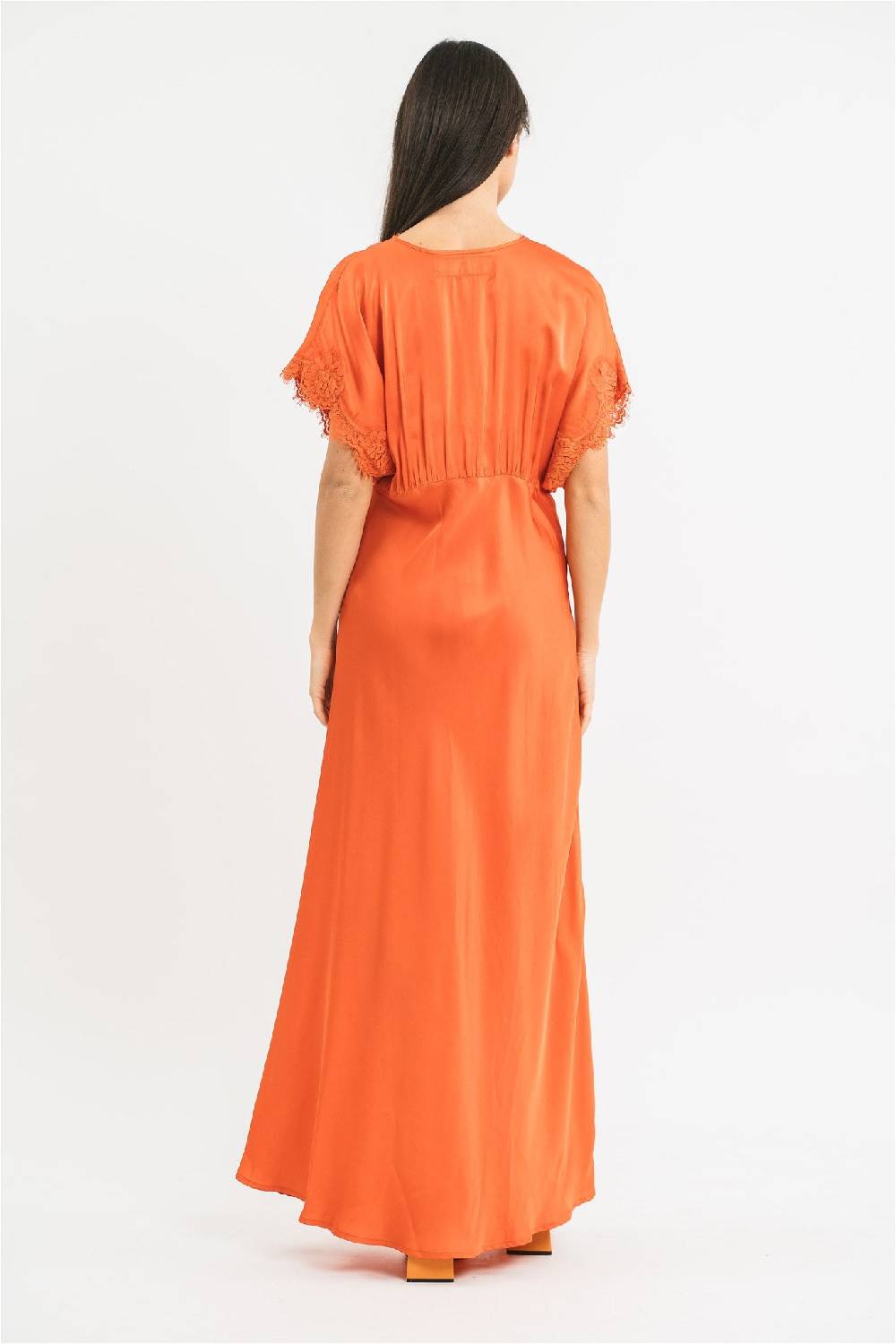 Pink Memories Abito Con Pizzo Stile Impero