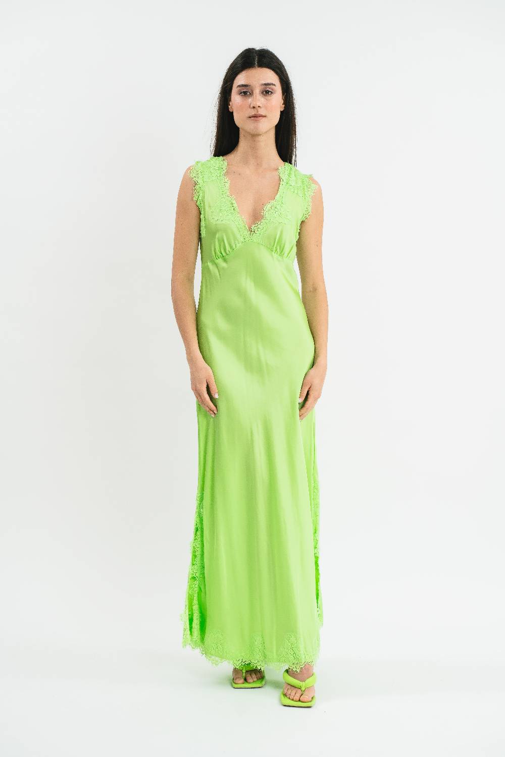 Pink Memories Abito Con Scollo A V