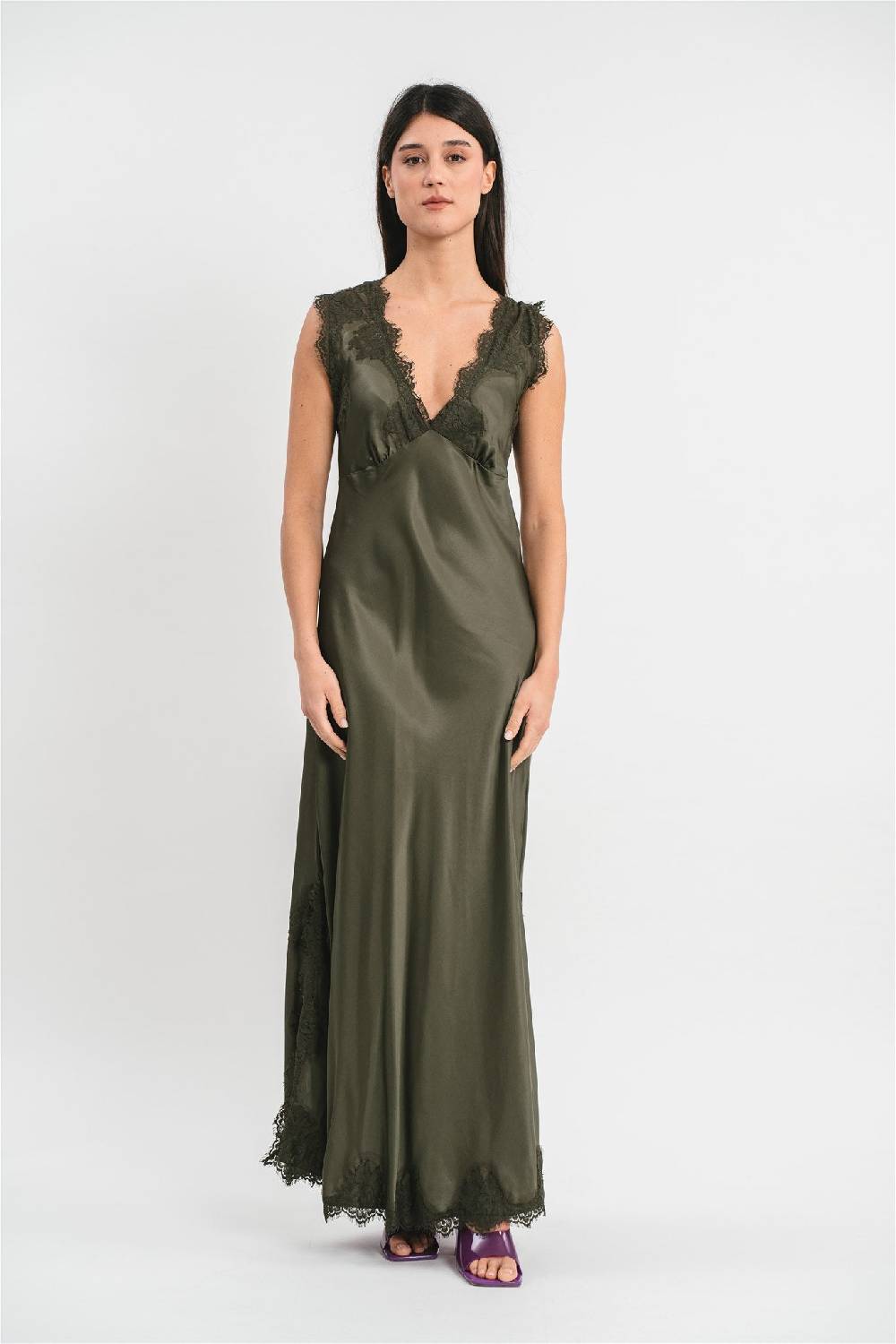 Pink Memories Abito con scollo a v