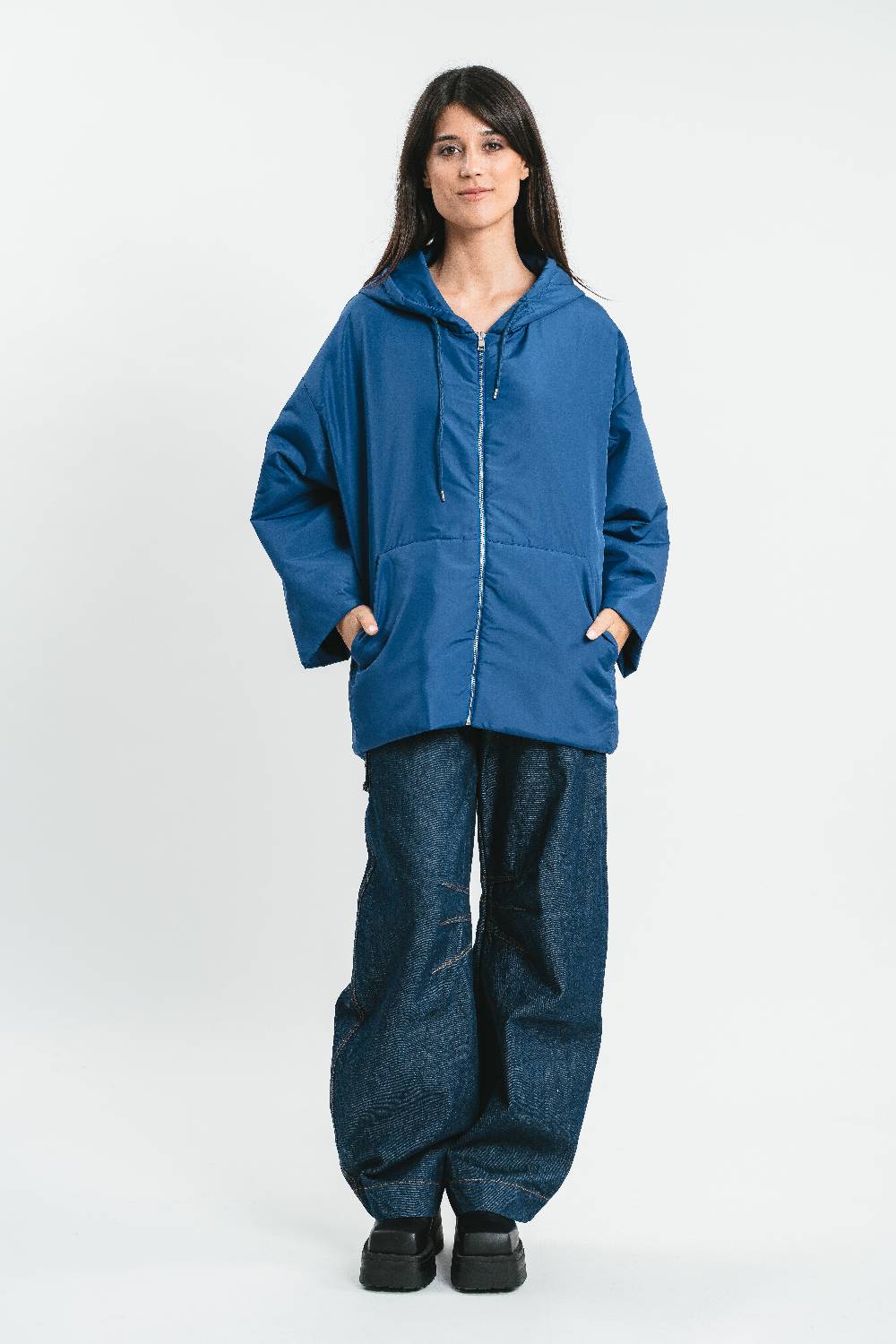 Pink Memories Felpa 100 Grammi Con Cappuccio E Zip