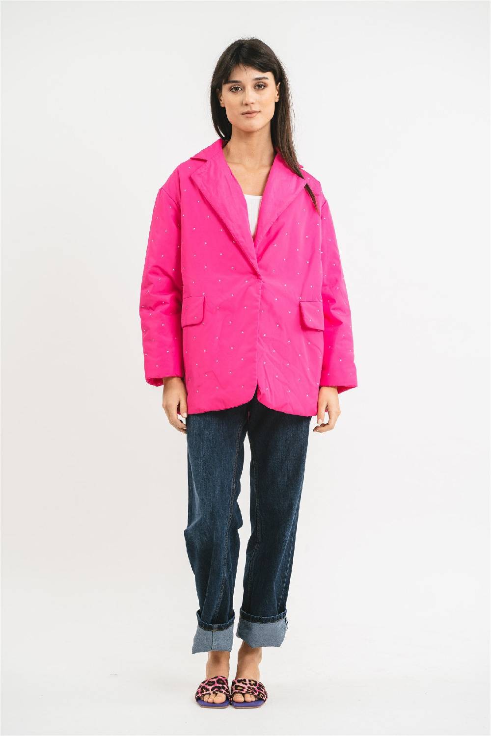 Pink Memories Giacca 100 Grammi Con Strass