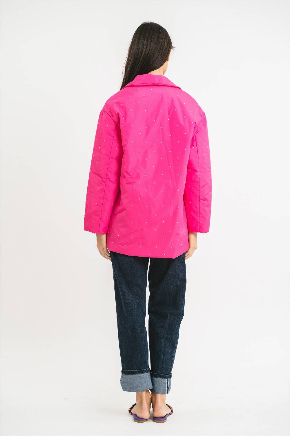 Pink Memories Giacca 100 Grammi Con Strass