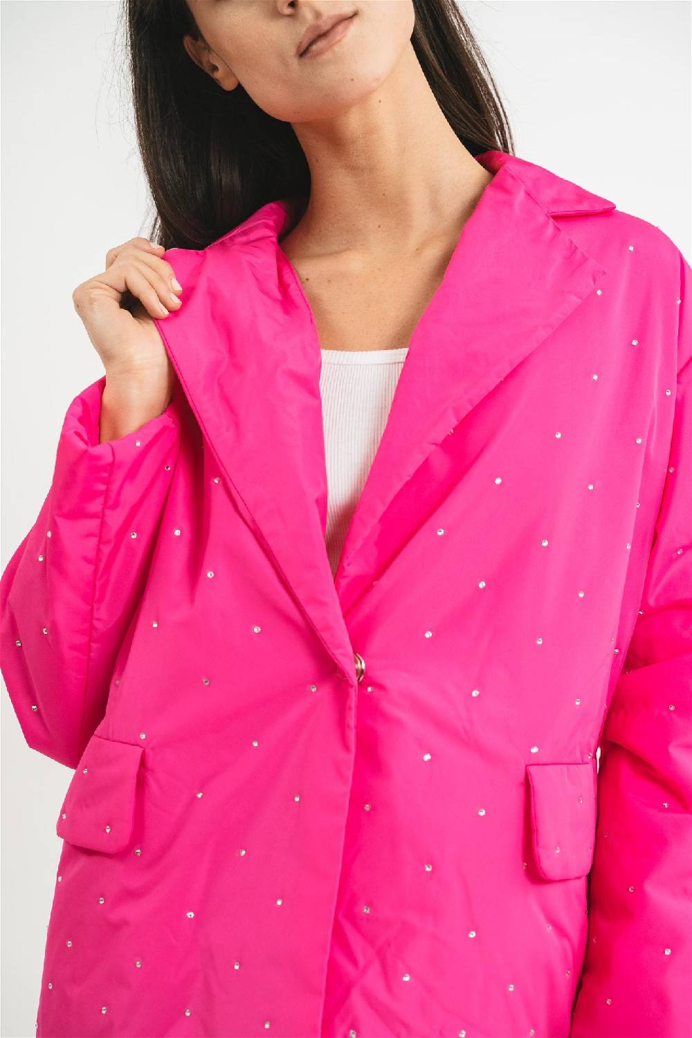 Pink Memories Giacca 100 Grammi Con Strass