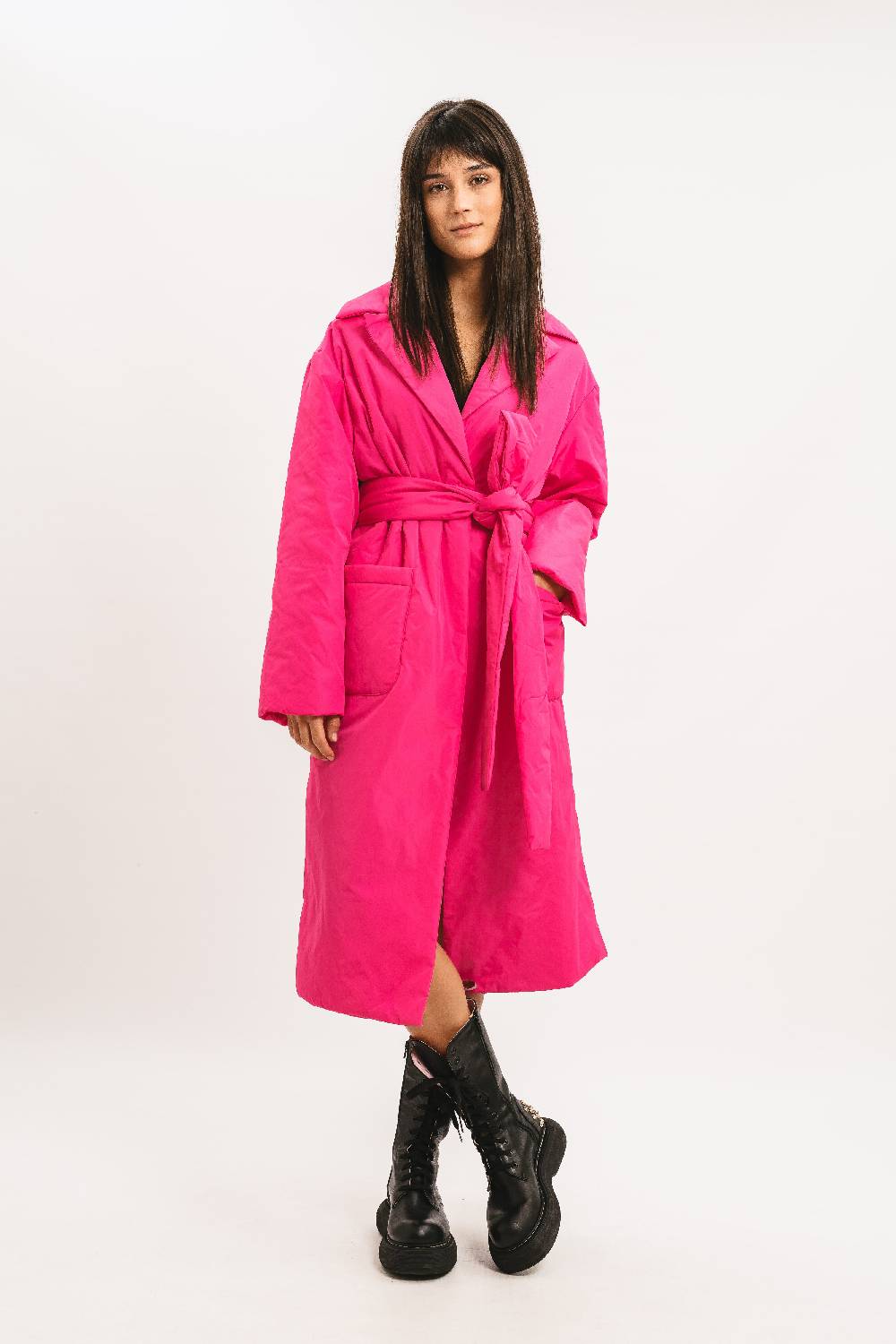 Pink Memories Giacca 100 Grammi Oversize Lunga