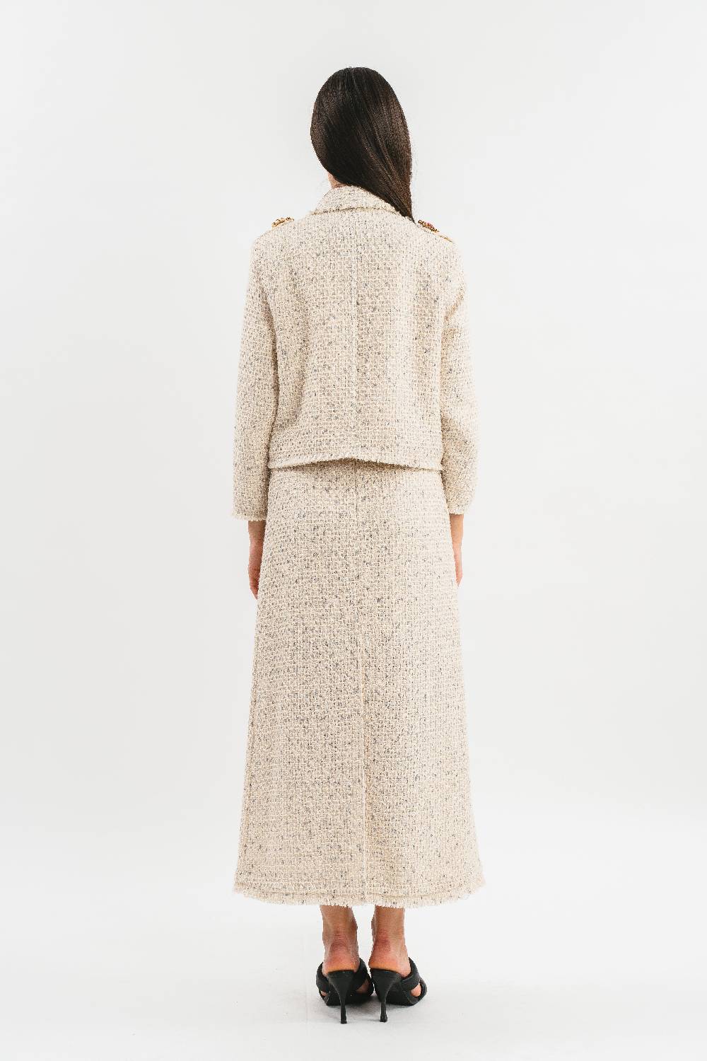 Pink Memories Giacca Con Spilla Gioiello