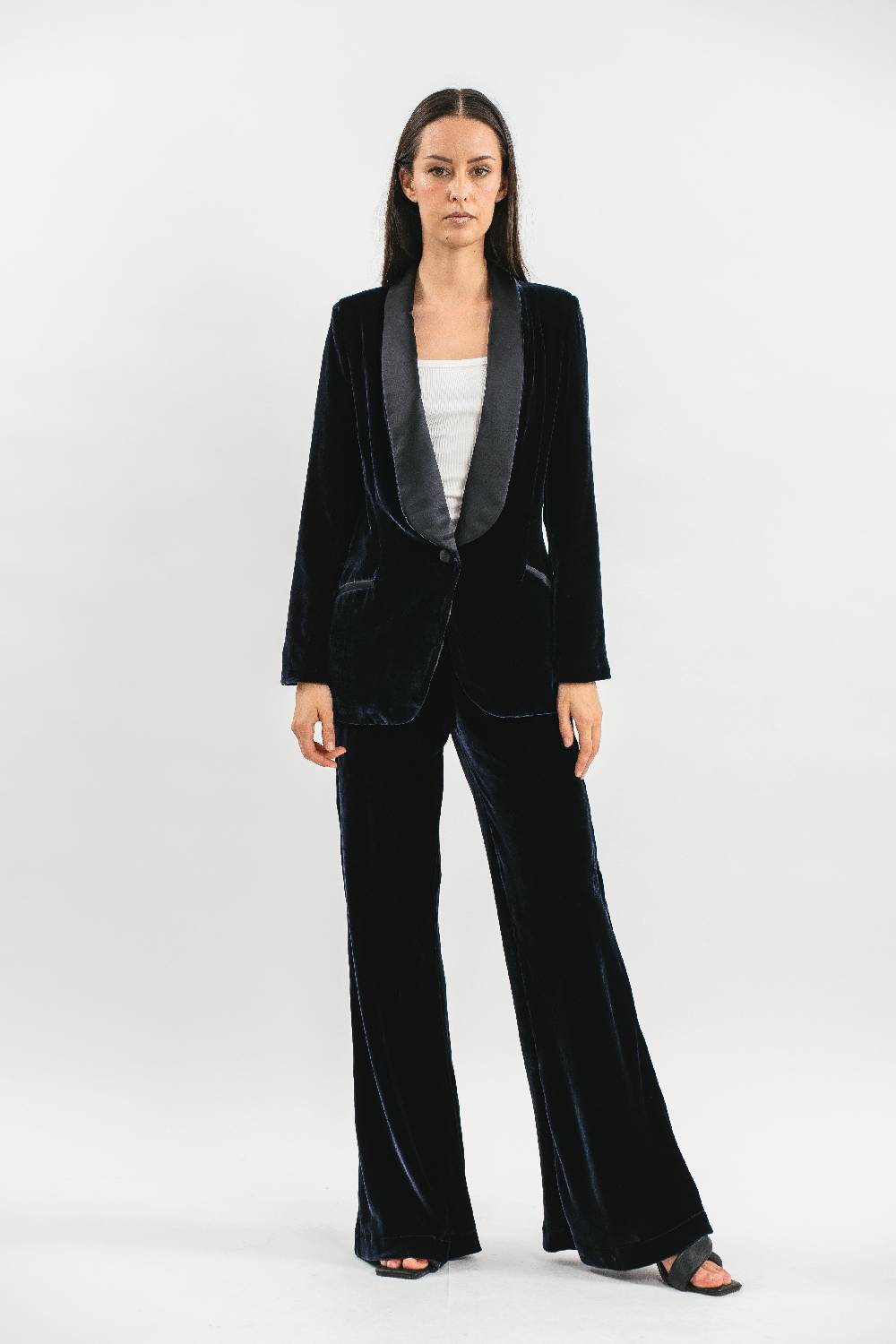 Pink Memories Giacca smoking in velluto